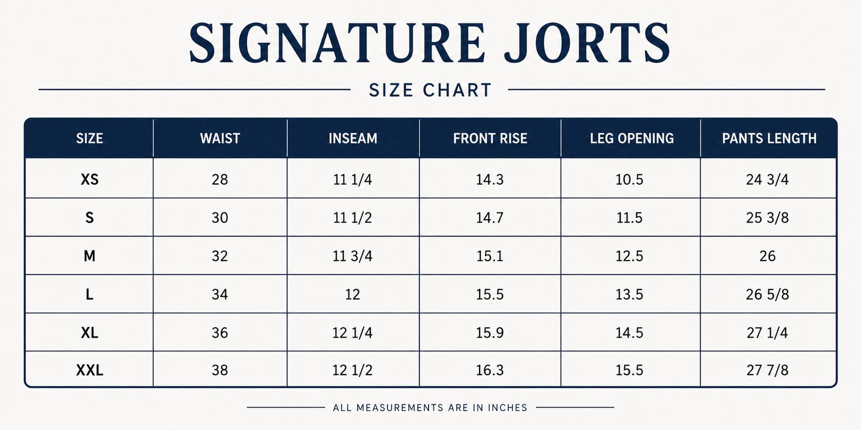 "Signature" Jorts