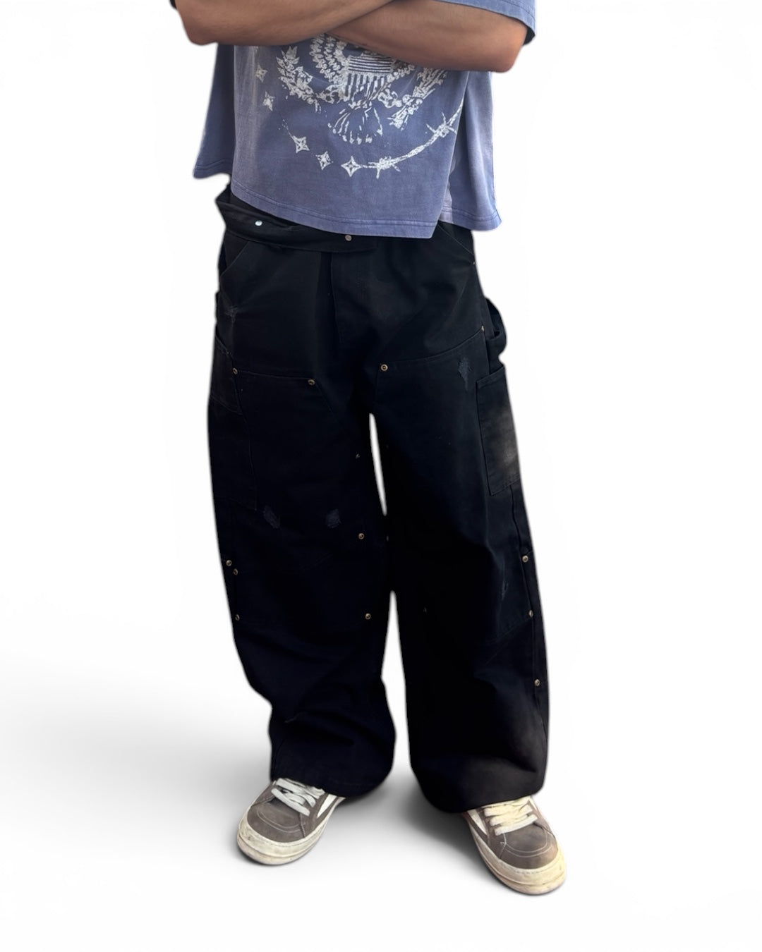 "Hard Hat" Doubleknees (Black)